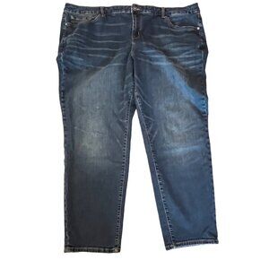 Torrid Boyfriend Straight Jeans Vintage Stretch Size 26R